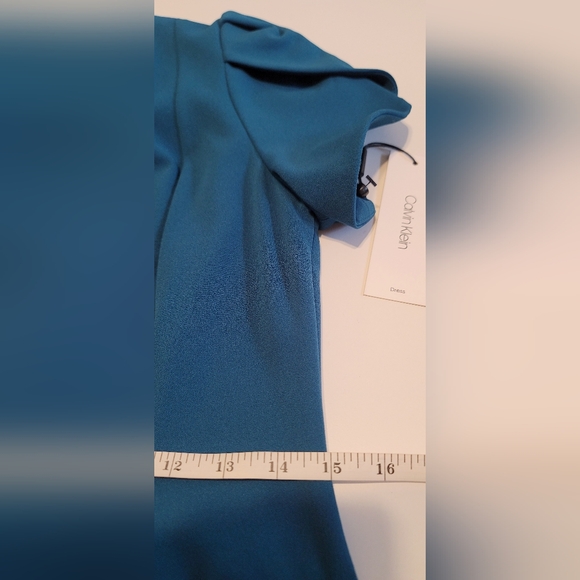 Calvin Klein Women's Blue Midi Length Dress NWT MSRP $134 - Picture 10 of 12